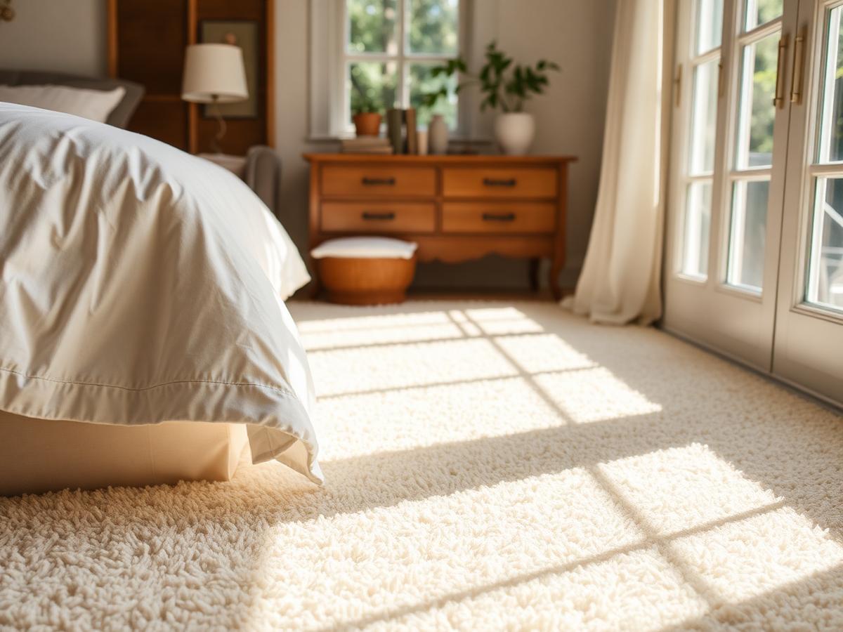 Wool carpet detail